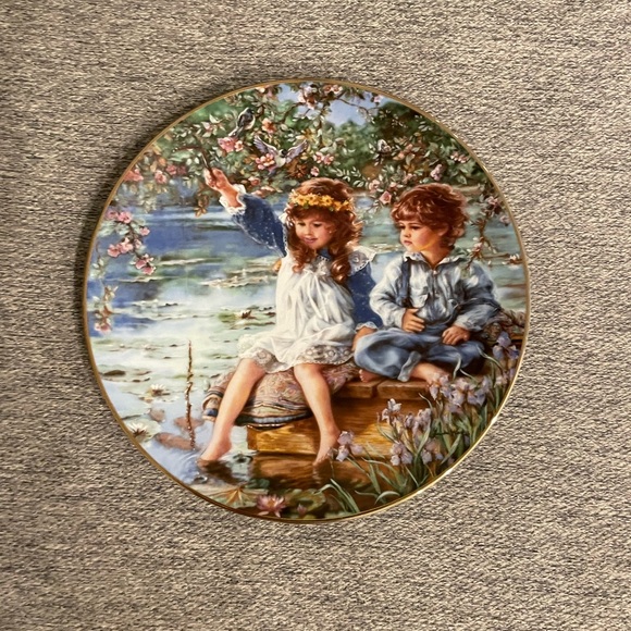 “Patience” by Sandra Kuck decorative plate - Picture 5 of 5